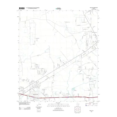 2012 Map of Texla, 2012 Print