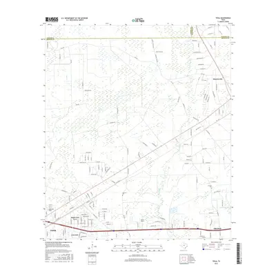 2016 Map of Texla, 2016 Print