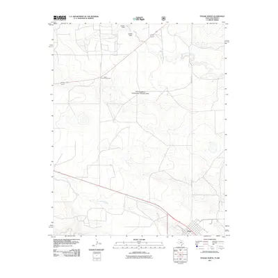 2011 Map of Texline North, 2011 Print