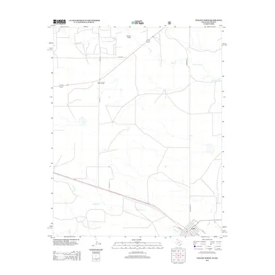 2012 Map of Texline North, 2012 Print