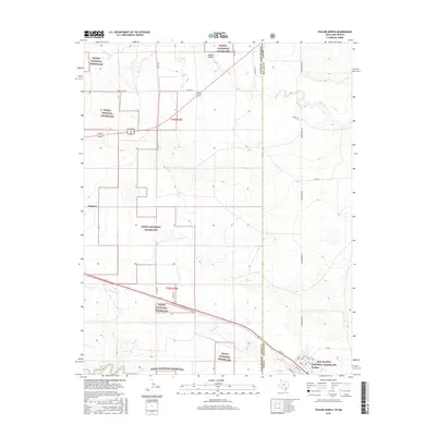 2016 Map of Texline North, 2016 Print