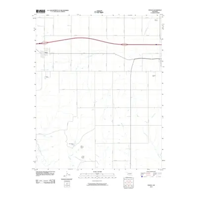 2010 Map of Texola, 2010 Print