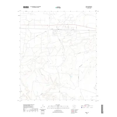 2019 Map of Texon, 2019 Print