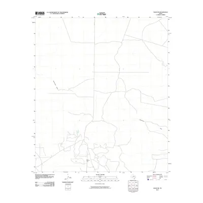 2010 Map of Texon SE, 2010 Print