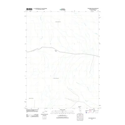 2011 Map of Thacker Pass, 2011 Print