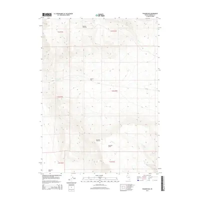 2015 Map of Thacker Pass, 2015 Print