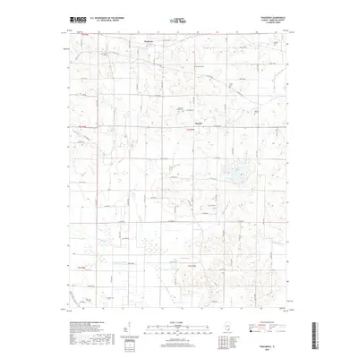 2018 Map of Thackeray, 2018 Print