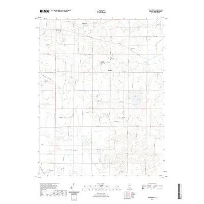 2021 Map of Thackeray, 2021 Print