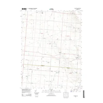 2013 Map of Thackery, 2013 Print
