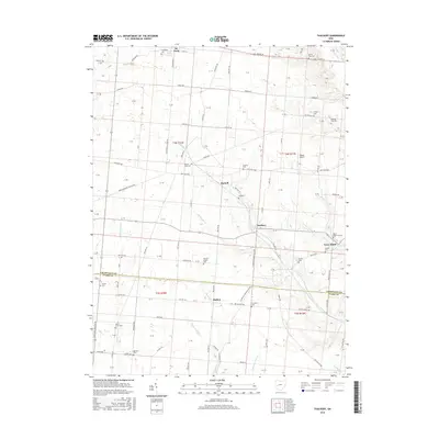 2016 Map of Thackery, 2016 Print