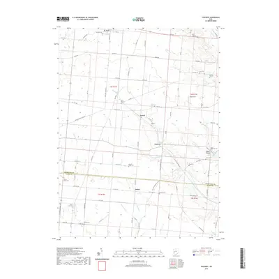 2019 Map of Thackery, 2019 Print