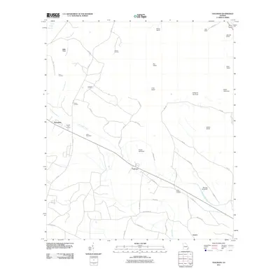 2011 Map of Thalmann, 2011 Print