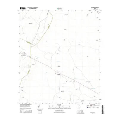2014 Map of Thalmann, 2014 Print