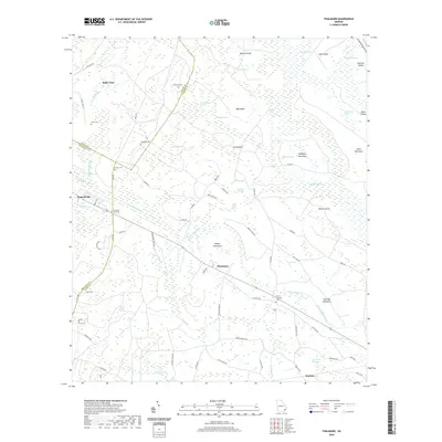 2020 Map of Thalmann, 2020 Print