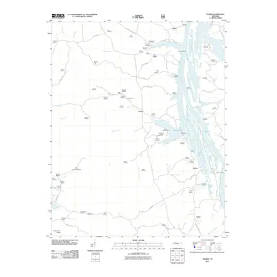 2011 Map of Tharpe, 2011 Print