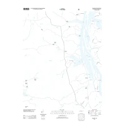 2013 Map of Tharpe, 2013 Print