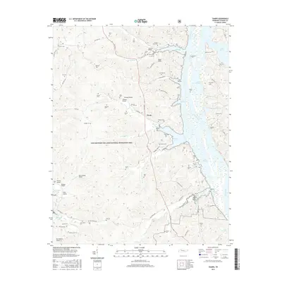 2016 Map of Tharpe, 2016 Print