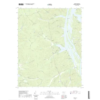 2019 Map of Tharpe, 2019 Print