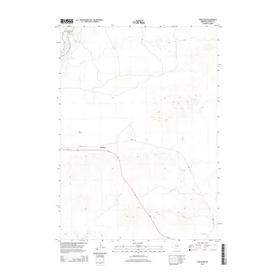 2014 Map of Thatcher, 2014 Print