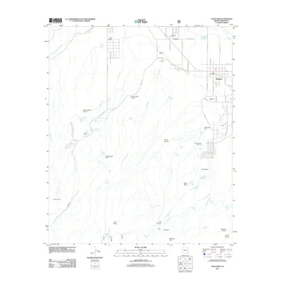2011 Map of Thatcher, 2011 Print