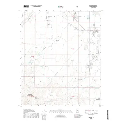 2018 Map of Thatcher, 2018 Print