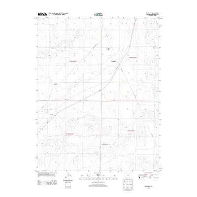 2013 Map of Thatcher, 2013 Print