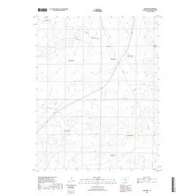 2019 Map of Thatcher, 2019 Print