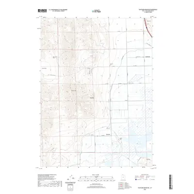 2020 Map of Thatcher Mountain, 2020 Print