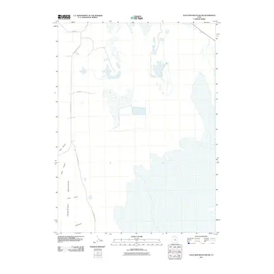 2011 Map of Thatcher Mountain SW, 2011 Print
