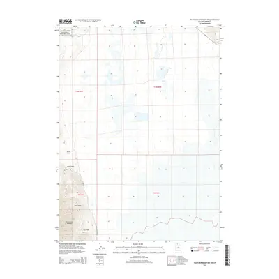 2014 Map of Thatcher Mountain SW, 2014 Print