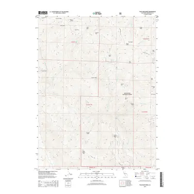 2015 Map of Thatcher Ridge, 2015 Print