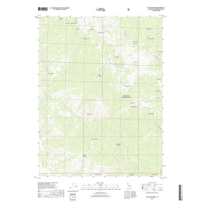 2018 Map of Thatcher Ridge, 2018 Print