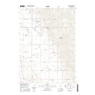 2015 Map of Thayne East, 2015 Print