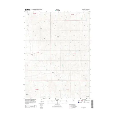 2014 Map of The Baldies, 2014 Print