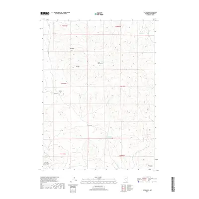 2018 Map of The Baldies, 2018 Print