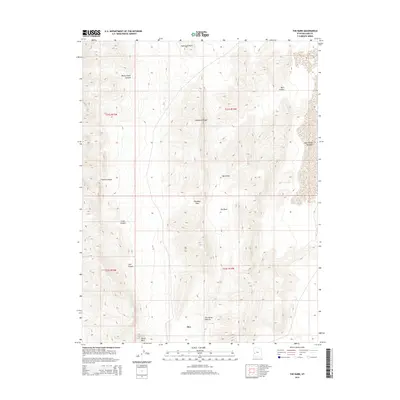2014 Map of The Barn, 2014 Print