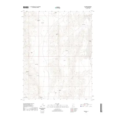 2020 Map of The Barn, 2020 Print