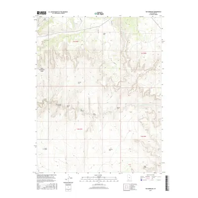 2017 Map of The Barracks, 2017 Print