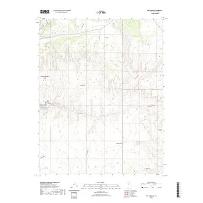 2020 Map of The Barracks, 2020 Print