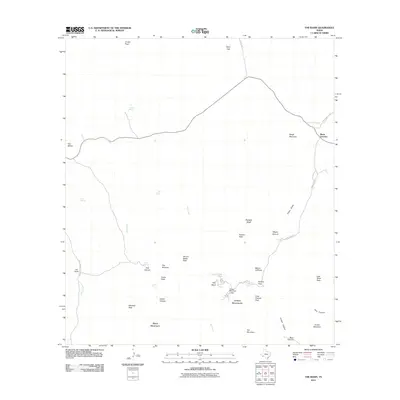 2011 Map of The Basin, 2011 Print