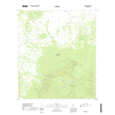 2019 Map of The Basin, 2019 Print