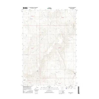 2017 Map of The Big Slide, 2017 Print
