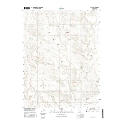 2017 Map of The Blocks, 2017 Print
