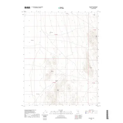 2018 Map of The Bluffs, 2018 Print