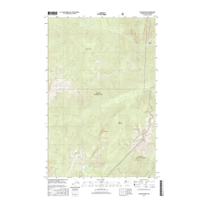 2017 Map of The Brothers, 2017 Print