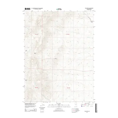 2014 Map of The Buttes, 2014 Print