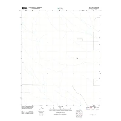 2012 Map of The Buttes, 2012 Print