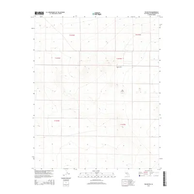 2015 Map of The Buttes, 2015 Print