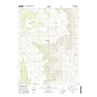 2017 Map of The Cap, 2017 Print
