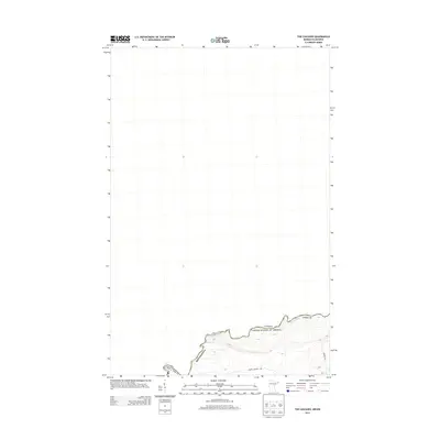 2013 Map of The Cascades, 2013 Print